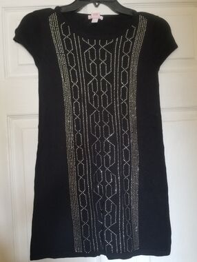 Design History Girls' Black Dress Size M